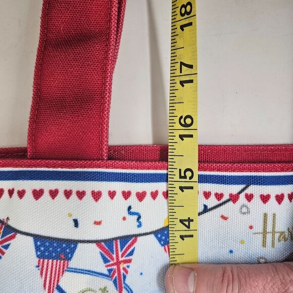HARRODS Harry & Meghan Royal Wedding Canvas Tote Bag Sturdy Large Durable 2018 - Picture 6 of 11